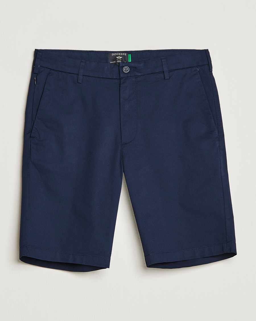Homme | Shorts | Dockers | Cotton Stretch Twill Chino Shorts Navy Blazer