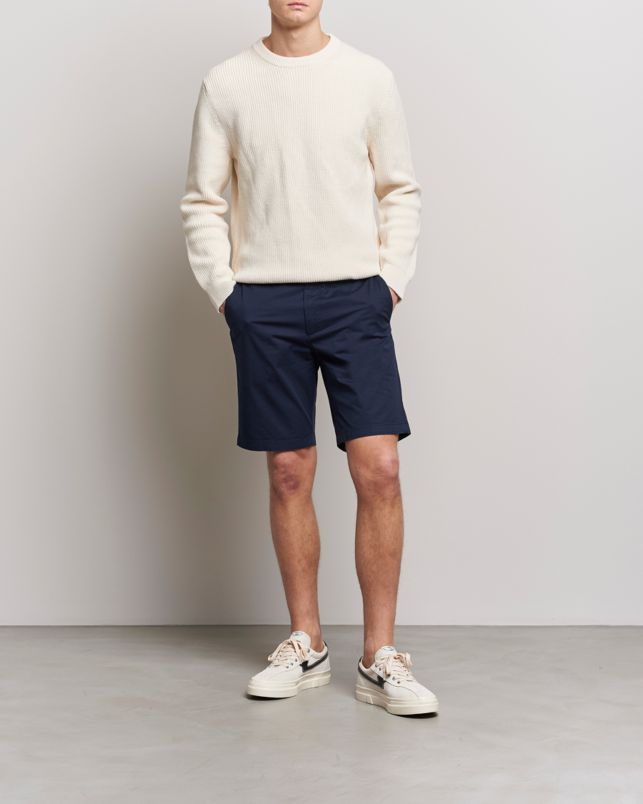 Homme | Shorts | Dockers | Cotton Stretch Twill Chino Shorts Navy Blazer