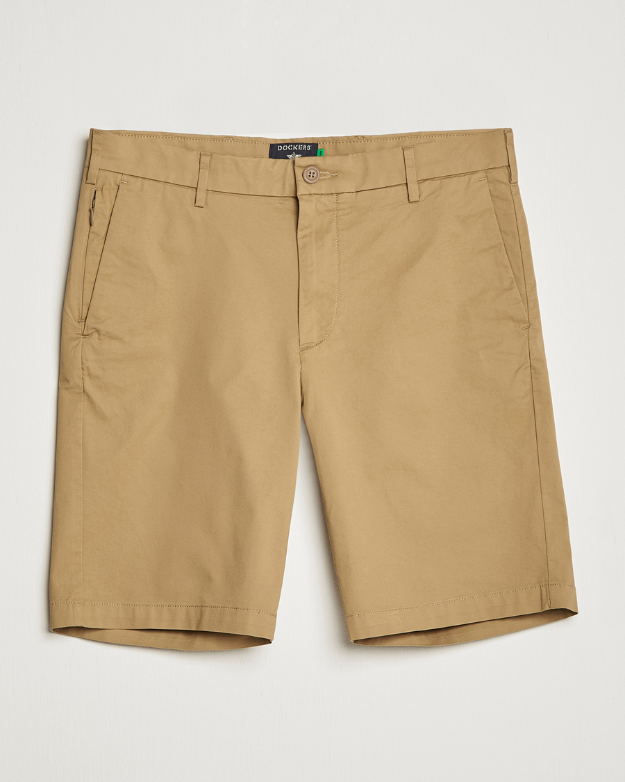 Homme | Shorts | Dockers | Cotton Stretch Twill Chino Shorts Harvest Gold