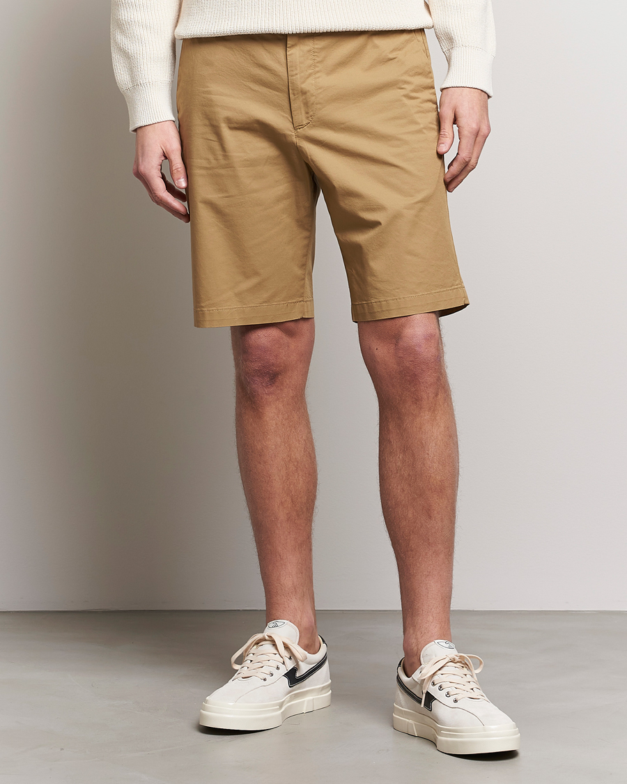 Homme |  | Dockers | Cotton Stretch Twill Chino Shorts Harvest Gold