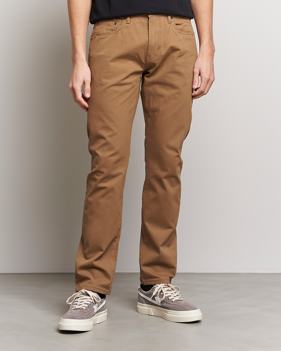 Homme | American Heritage | Dockers | 5-Pocket Cotton Stretch Trousers Otter