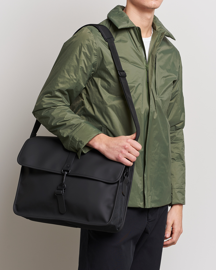 Homme | RAINS Messenger Bag Black | RAINS | Messenger Bag Black