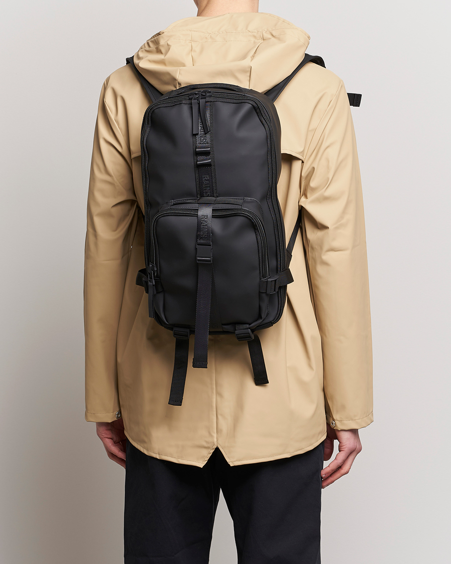 Homme | RAINS Trail Rucksack Black | RAINS | Trail Rucksack Black