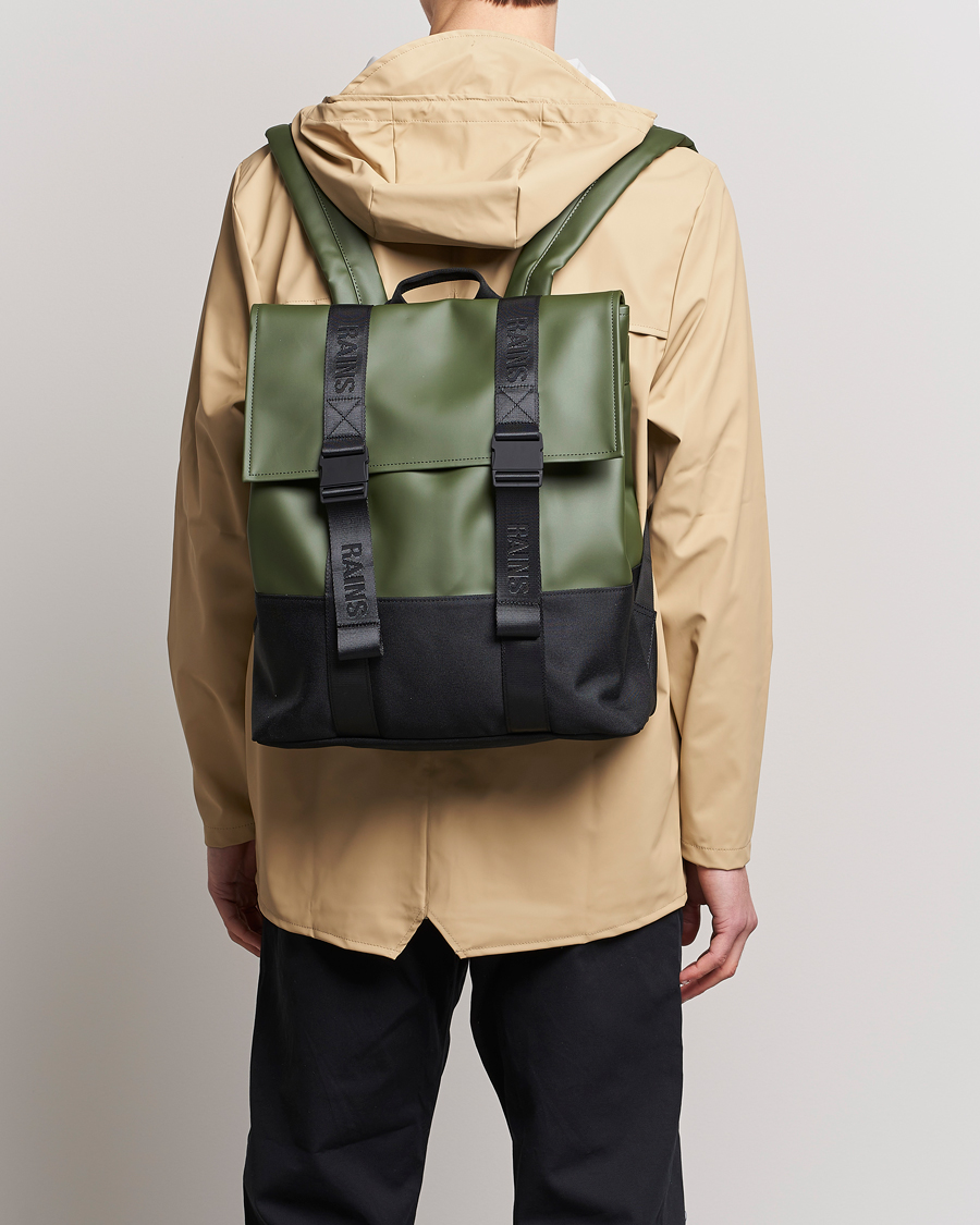 Homme | RAINS Trail Messenger Bag Evergreen | RAINS | Trail Messenger Bag Evergreen