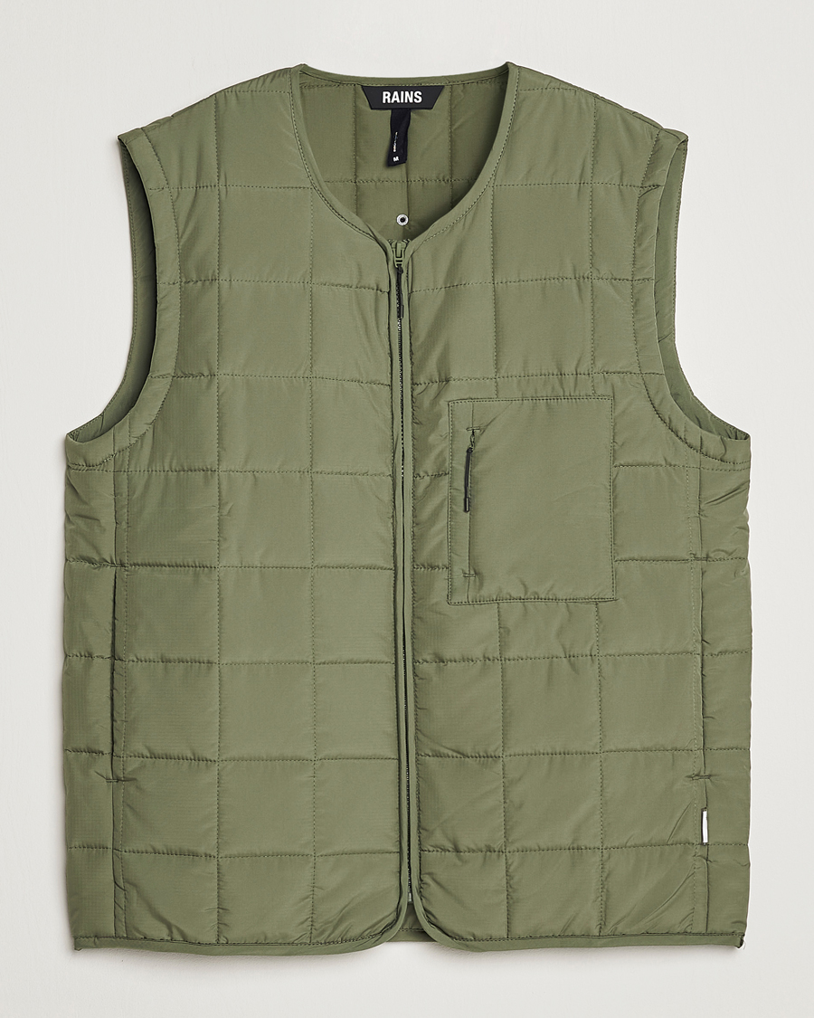 Homme | Gilets | RAINS | Liner Vest Evergreen