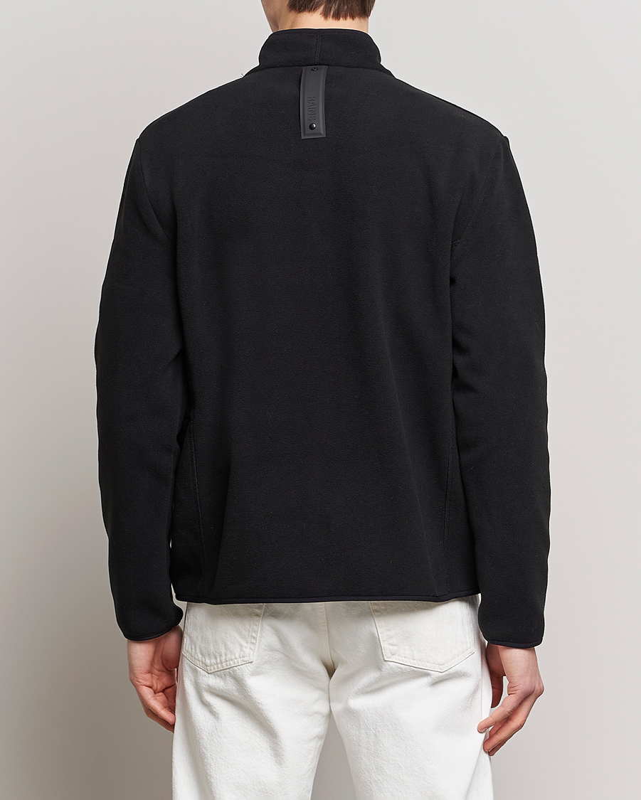 Homme | Pulls Et Tricots | RAINS | Fleece Half-Zip Pullover Black