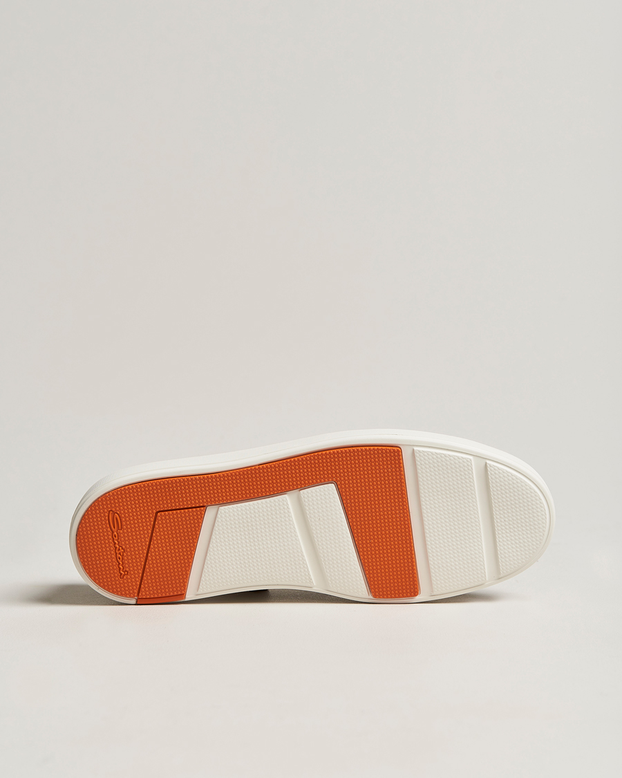 Homme | Santoni Lacetto Slip On Dark Brown Suede | Santoni | Lacetto Slip On Dark Brown Suede