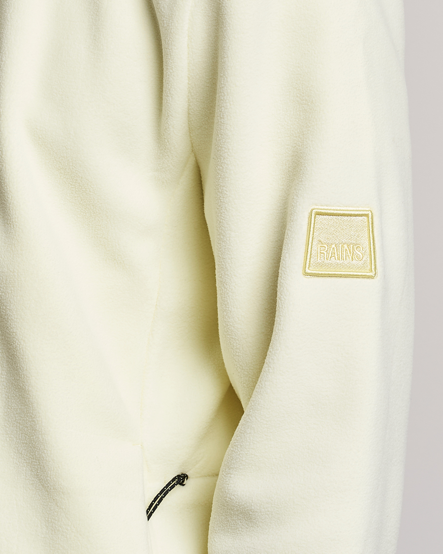 Homme | Pulls Et Tricots | RAINS | Fleece Half-Zip Pullover Straw