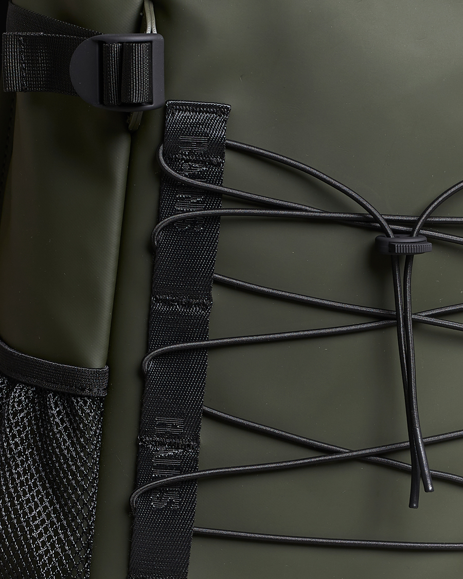 Homme | RAINS Trail Mountaineer Backpack Green | RAINS | Trail Mountaineer Backpack Green