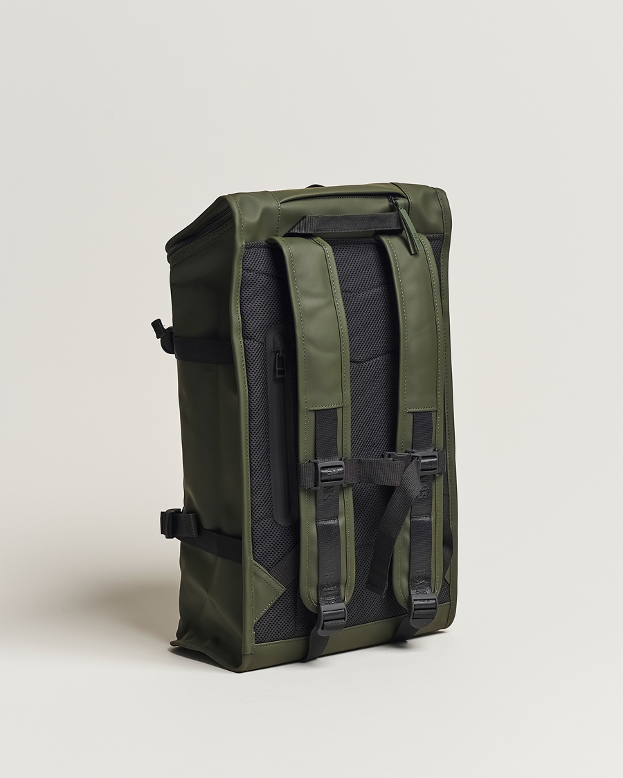 Homme | RAINS Trail Mountaineer Backpack Green | RAINS | Trail Mountaineer Backpack Green