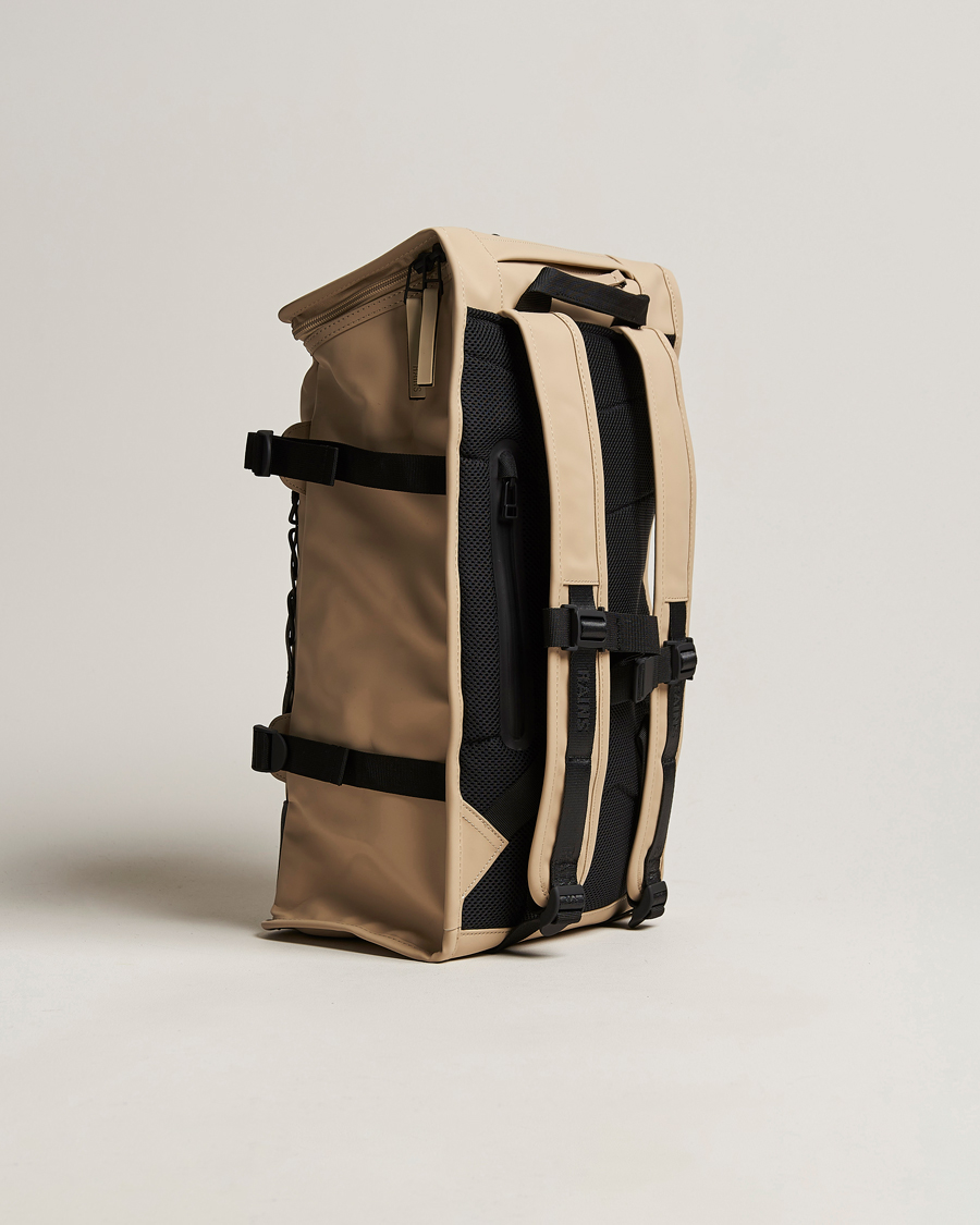 Homme | RAINS Trail Mountaineer Backpack Sand | RAINS | Trail Mountaineer Backpack Sand