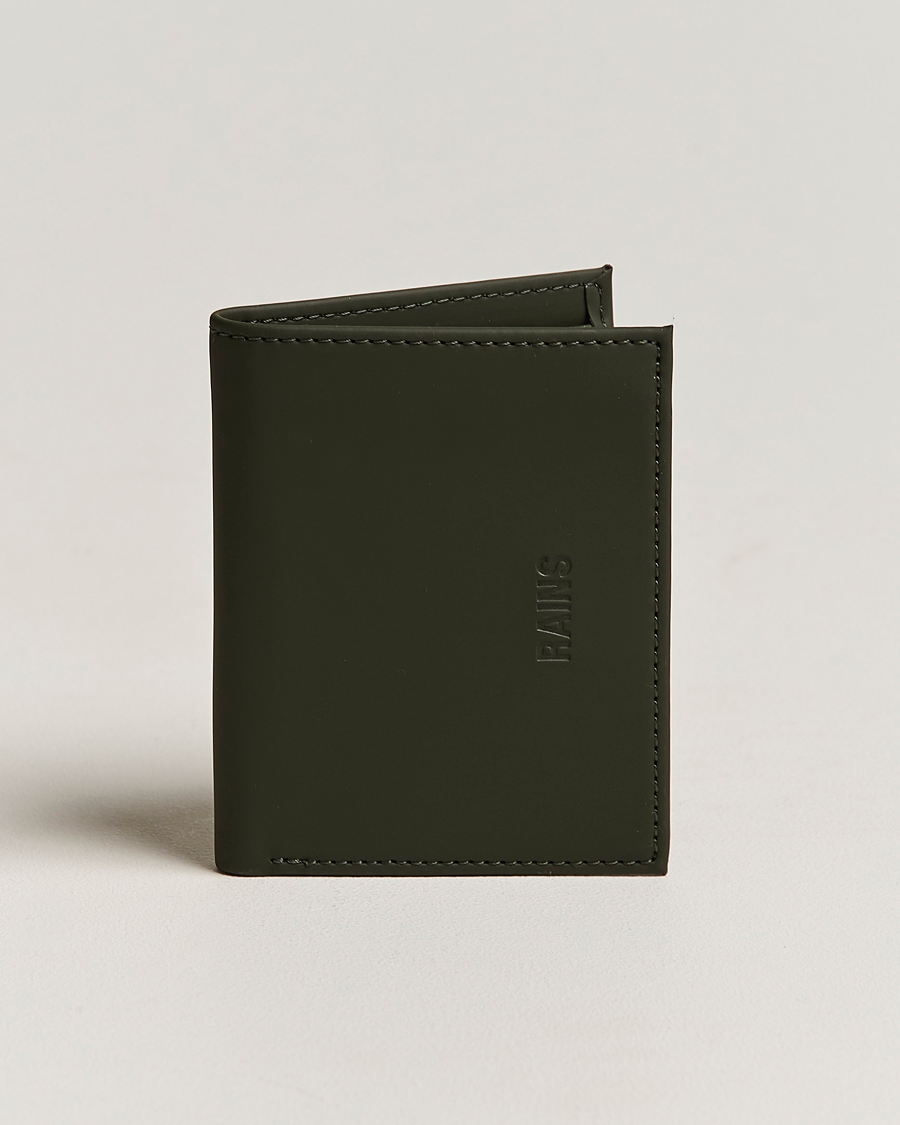 Homme | RAINS Folded Wallet Green | RAINS | Folded Wallet Green