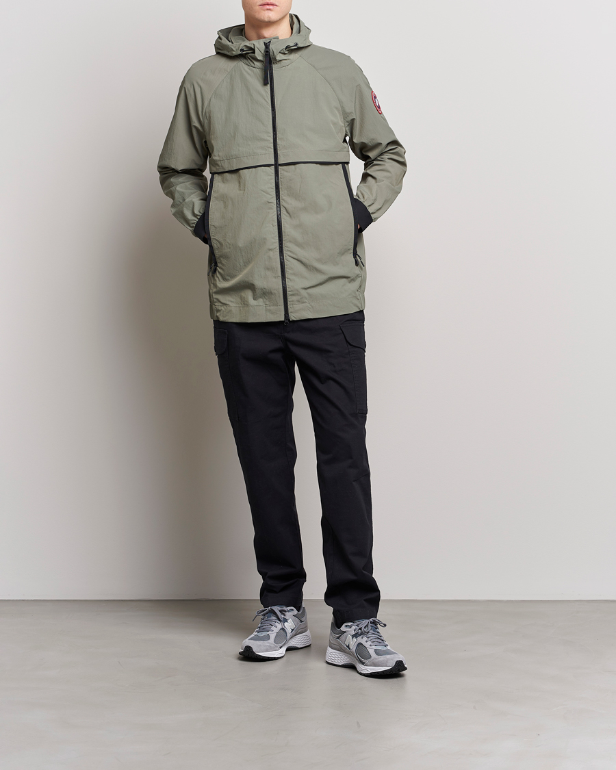 Homme | Manteaux Et Vestes | Canada Goose | Faber Wind Hoody Sagebrush