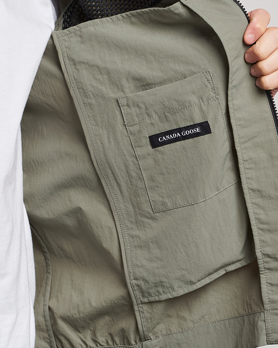 Homme | Manteaux Et Vestes | Canada Goose | Faber Wind Hoody Sagebrush