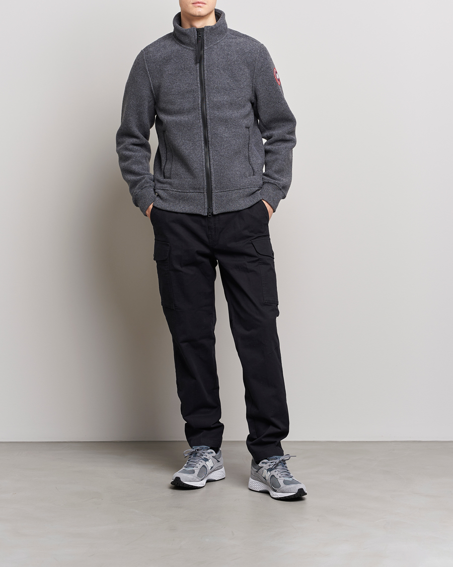 Homme | Manteaux Et Vestes | Canada Goose | Lawson Fleece Jacket Quarry Grey
