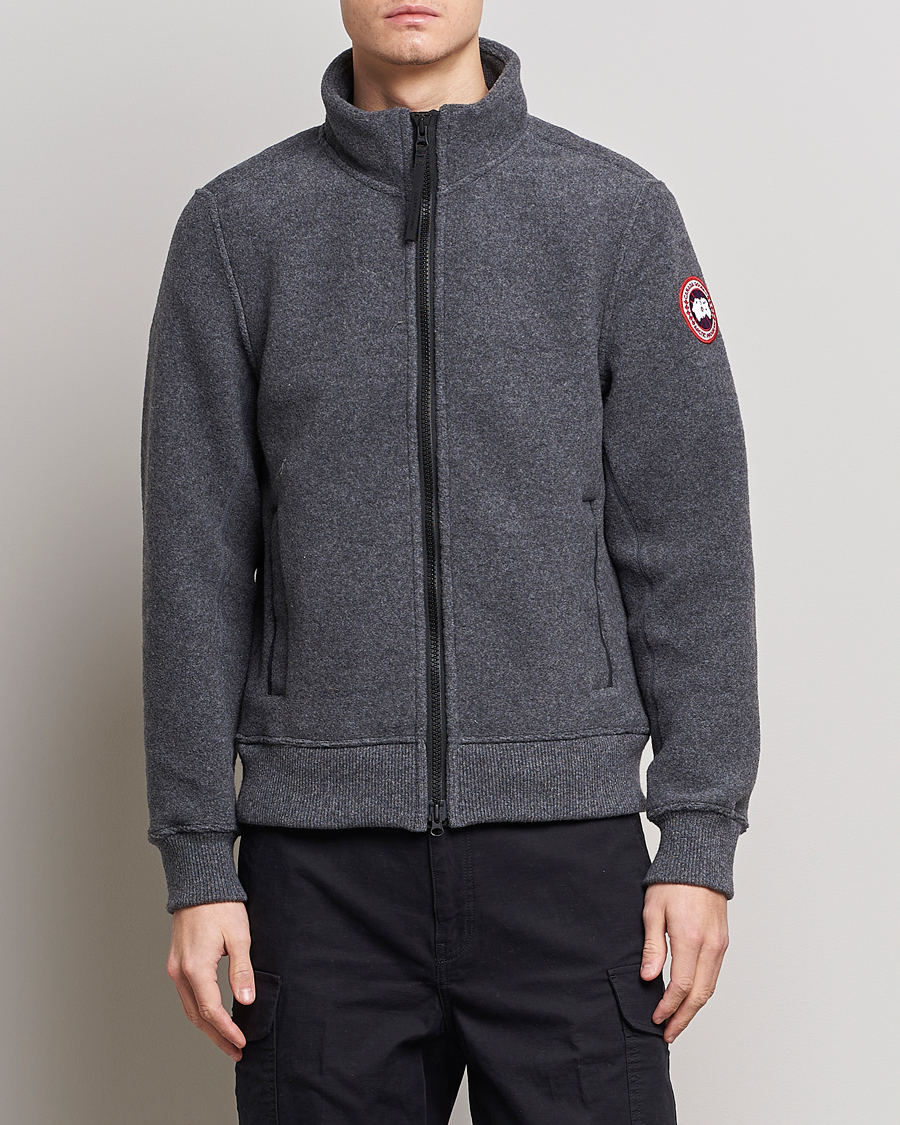 Homme | Manteaux Et Vestes | Canada Goose | Lawson Fleece Jacket Quarry Grey