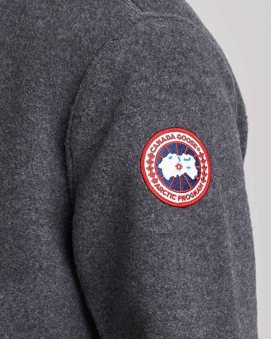 Homme | Manteaux Et Vestes | Canada Goose | Lawson Fleece Jacket Quarry Grey