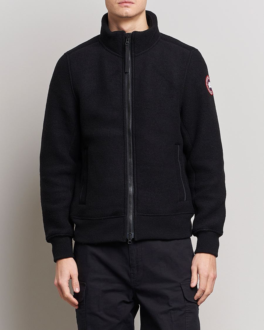 Men | Contemporary jackets | Canada Goose | Lawson Fleece Jacket Black