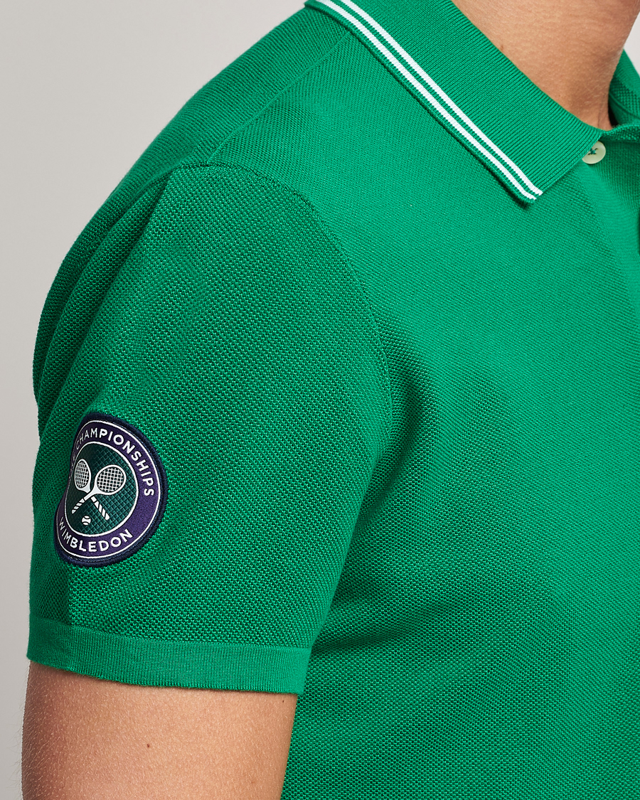 Homme | Polos | Polo Ralph Lauren | Custom Slim Fit Wimbledon Polo Stem Green