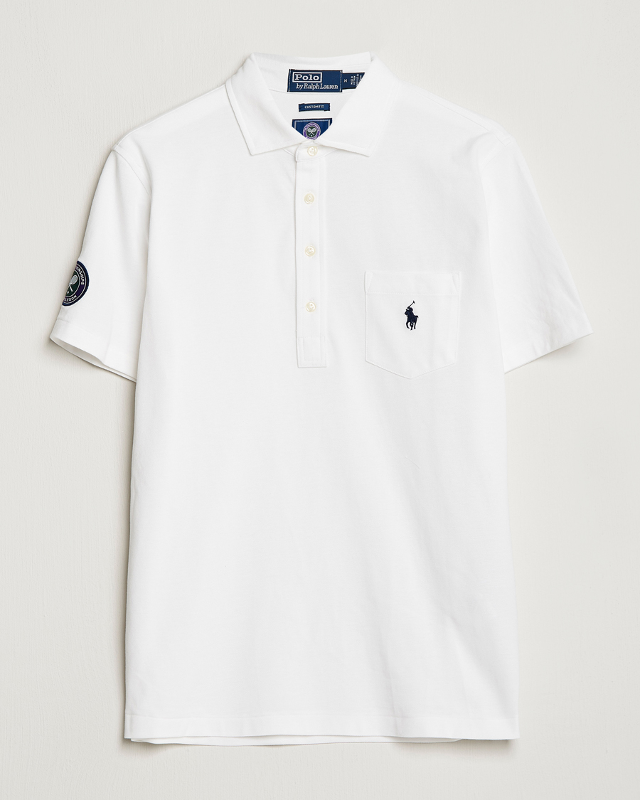 Homme | Polos | Polo Ralph Lauren | Wimbledon Pocket Polo White
