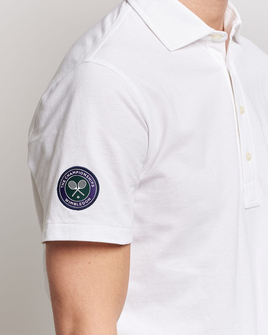 Homme | Polos | Polo Ralph Lauren | Wimbledon Pocket Polo White