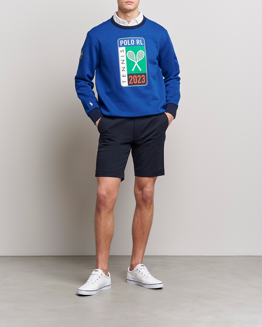 Homme | Pulls Et Tricots | Polo Ralph Lauren | Fleece Logo Sweatshirt Sapphire Star