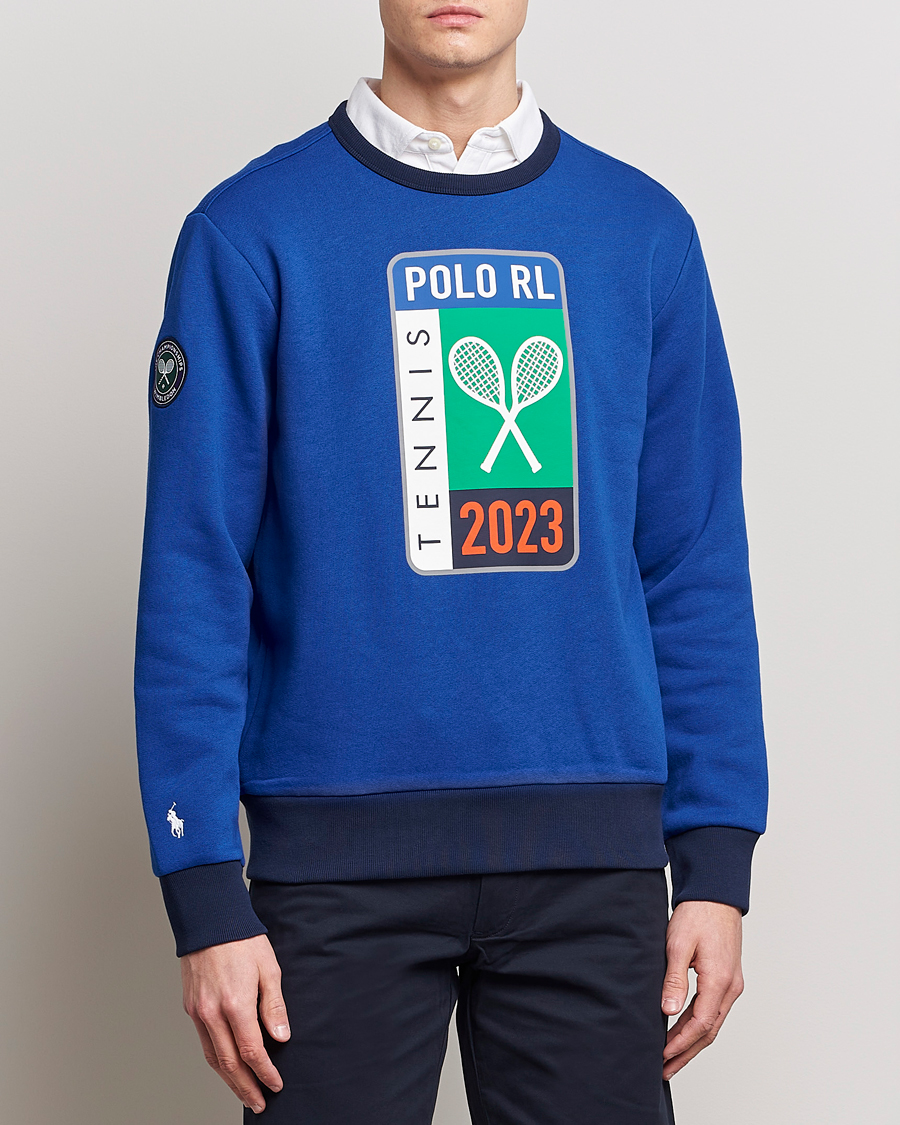 Homme | Pulls Et Tricots | Polo Ralph Lauren | Fleece Logo Sweatshirt Sapphire Star