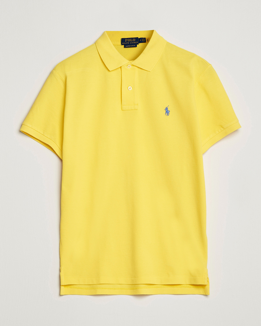 Homme | Polos | Polo Ralph Lauren | Custom Slim Fit Polo Lemon Crush