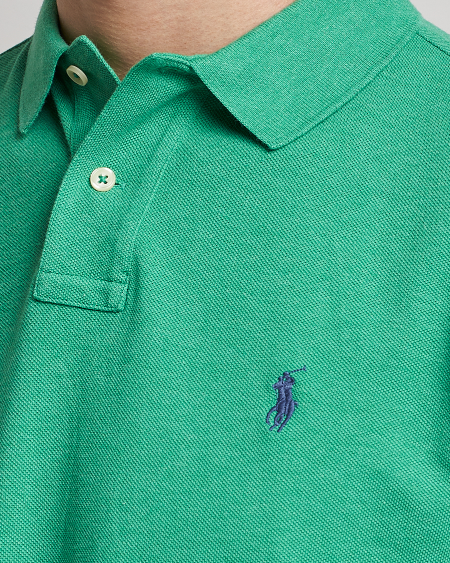 Homme | Polos | Polo Ralph Lauren | Custom Slim Fit Polo Palm Green Heather