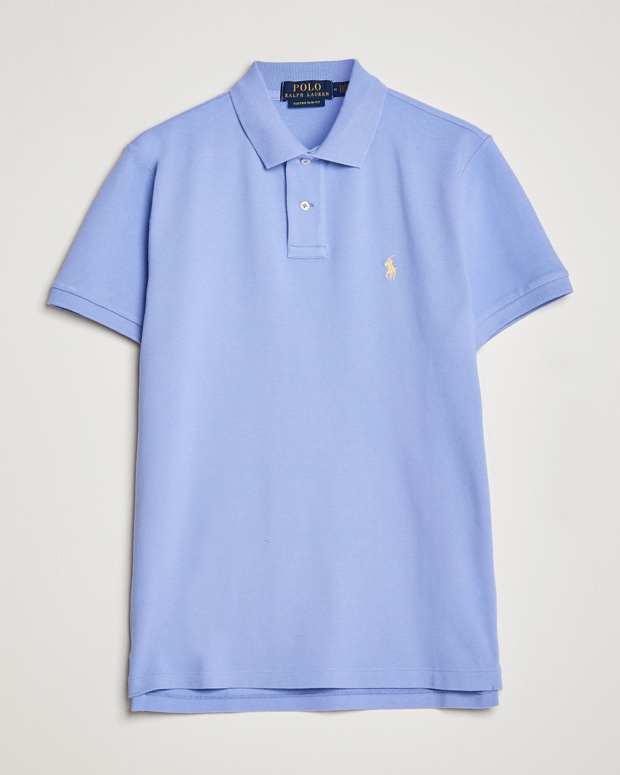 Homme | Polos | Polo Ralph Lauren | Custom Slim Fit Polo Lafayette Blue