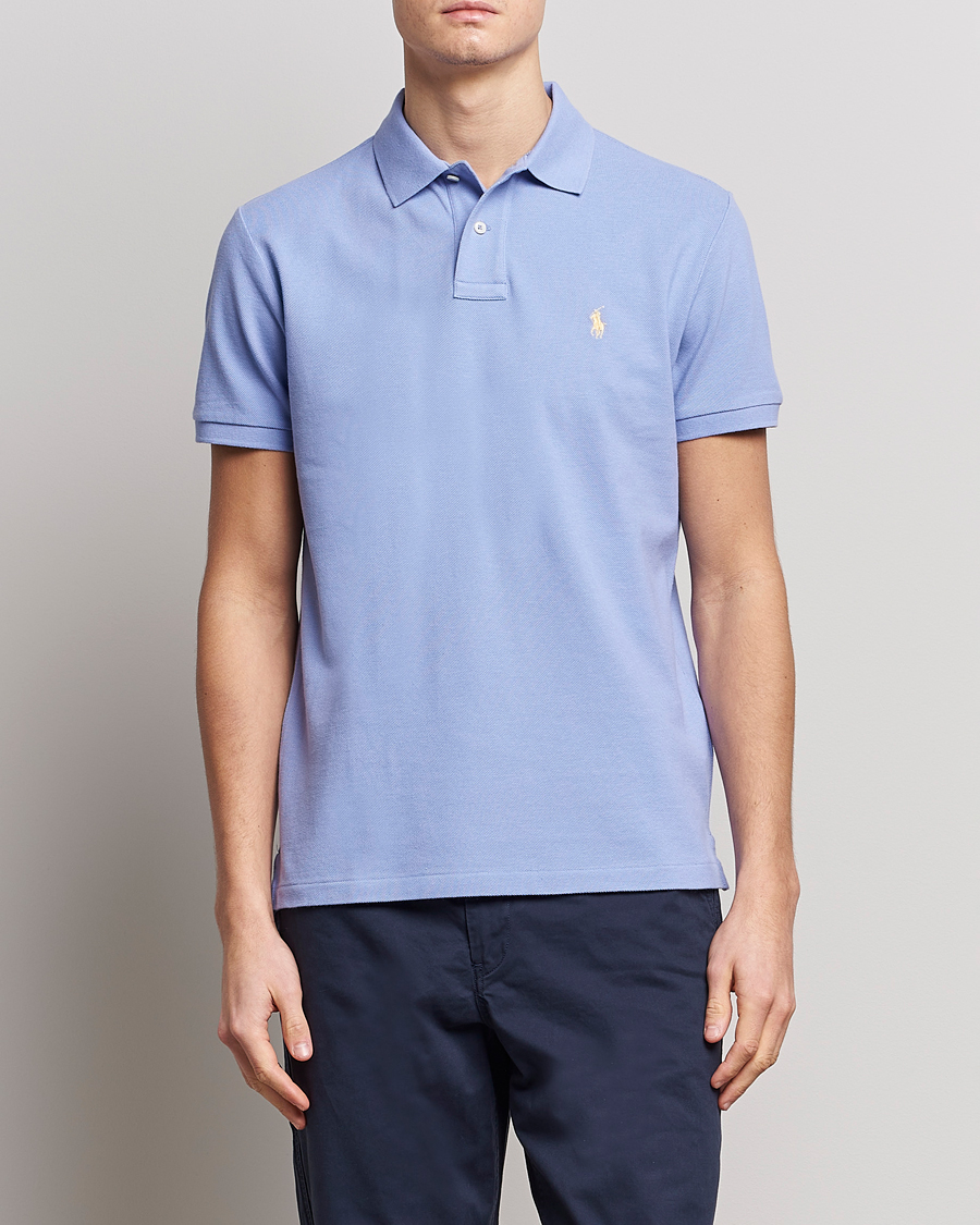 Homme | Polos | Polo Ralph Lauren | Custom Slim Fit Polo Lafayette Blue