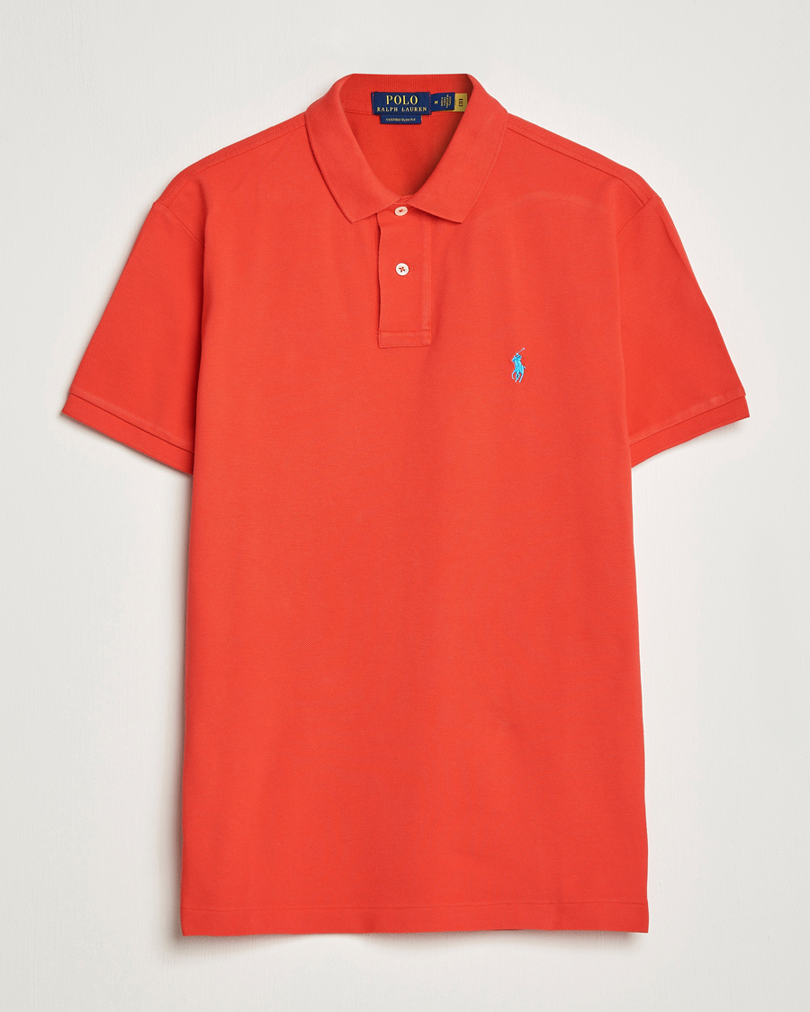 Homme | Polos | Polo Ralph Lauren | Custom Slim Fit Polo Petal Rose