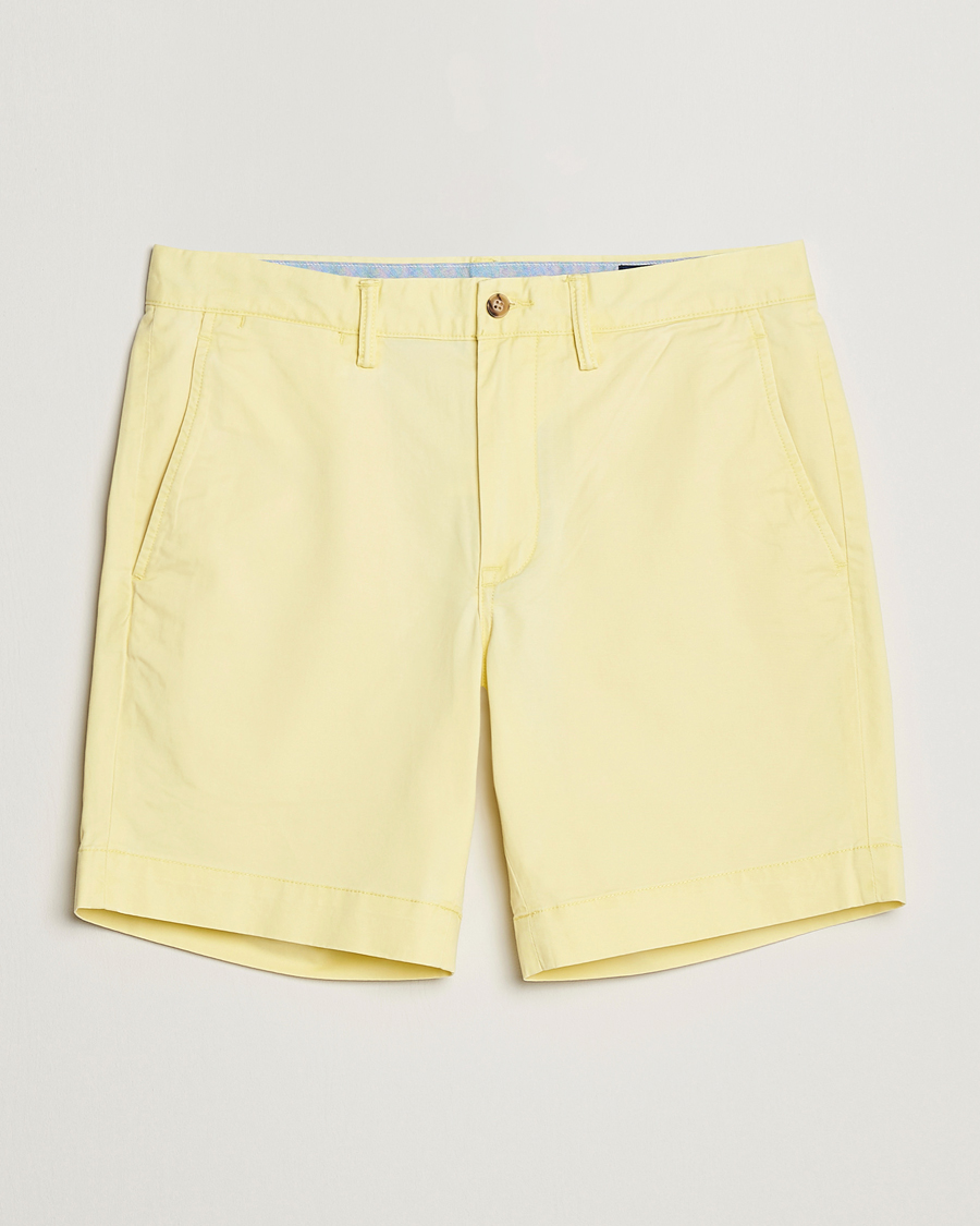Homme | Shorts | Polo Ralph Lauren | Tailored Slim Fit Shorts Bristol Yellow