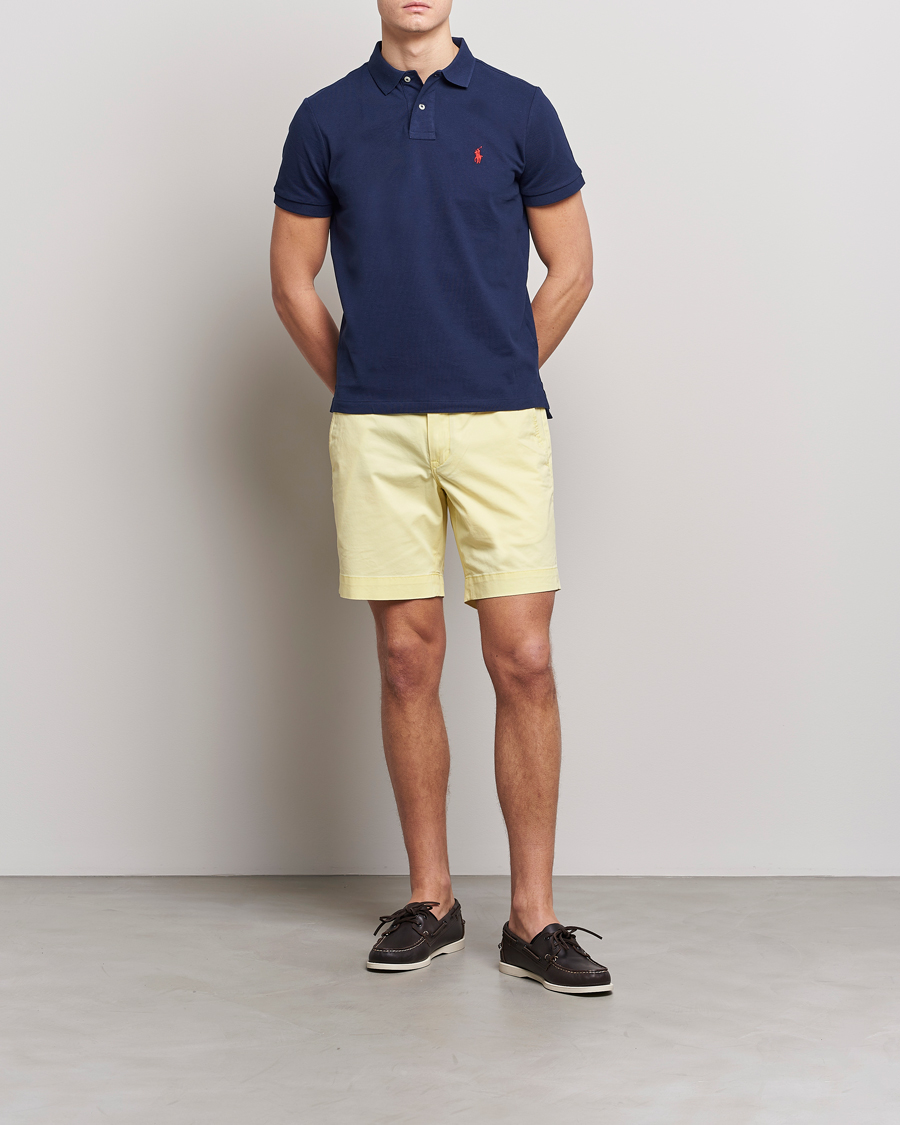 Homme | Shorts | Polo Ralph Lauren | Tailored Slim Fit Shorts Bristol Yellow