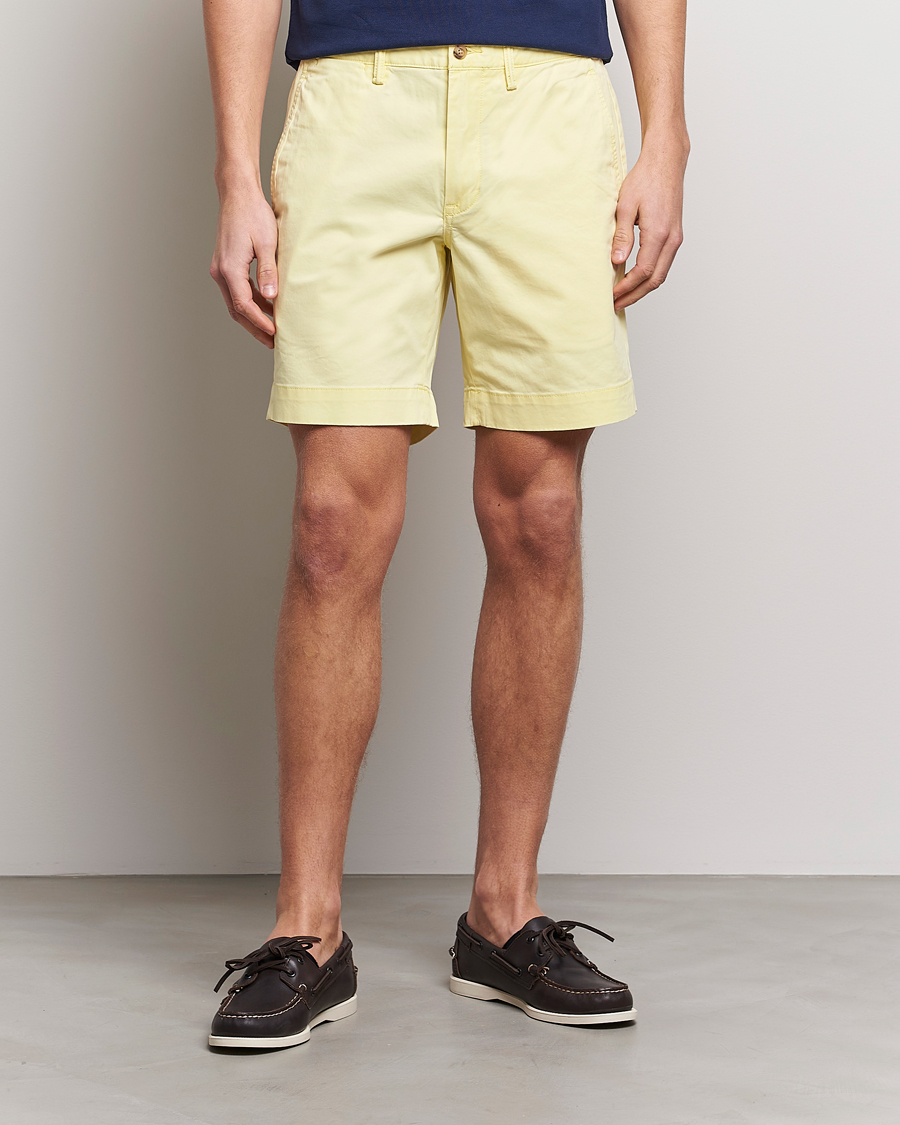 Homme | Shorts | Polo Ralph Lauren | Tailored Slim Fit Shorts Bristol Yellow