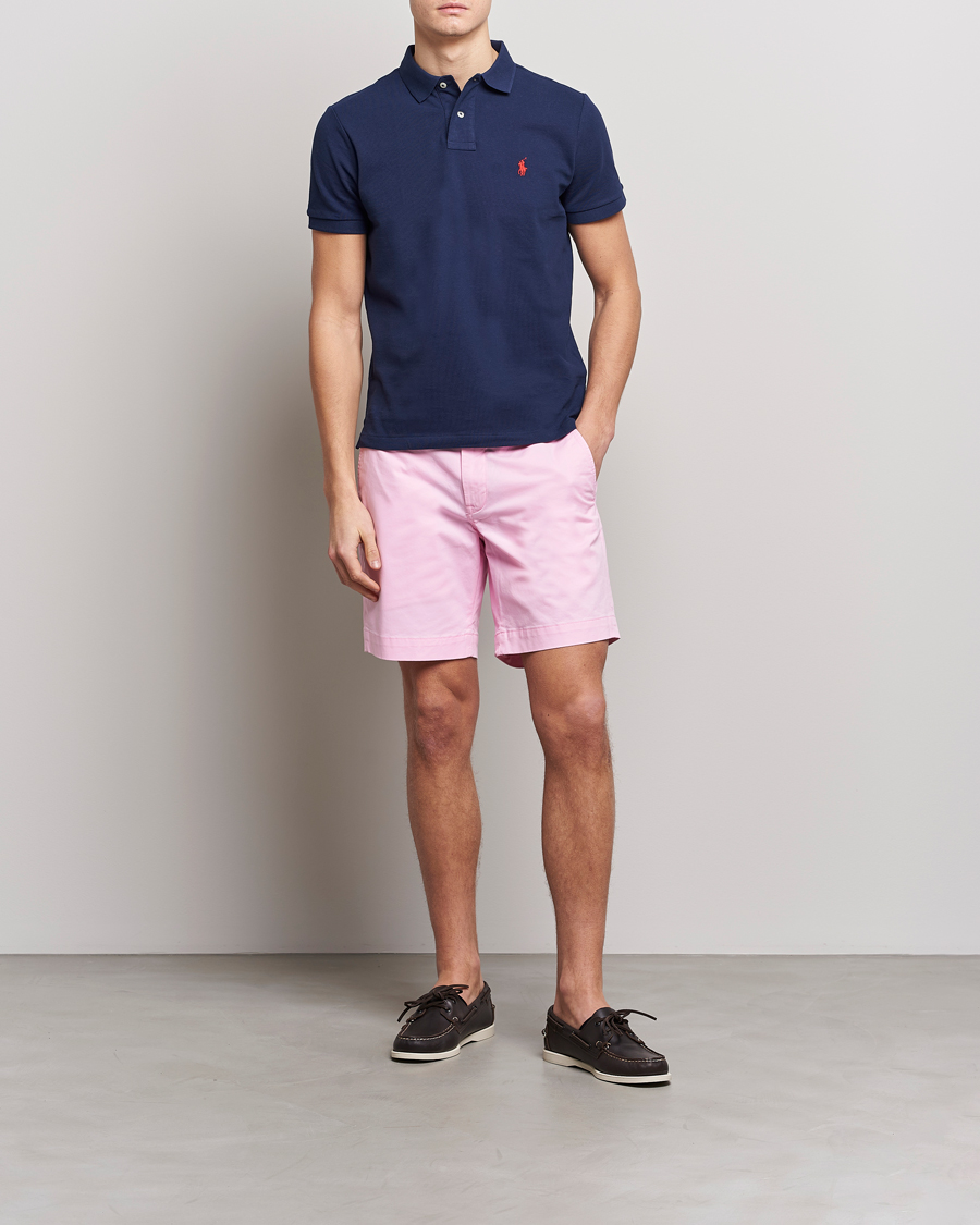 Homme | Shorts | Polo Ralph Lauren | Tailored Slim Fit Shorts Carmel Pink