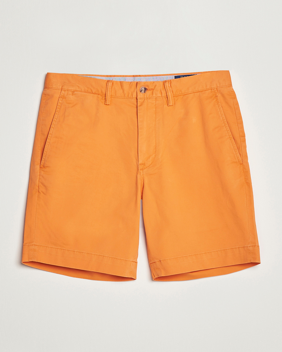 Homme | Shorts | Polo Ralph Lauren | Tailored Slim Fit Shorts Optic Orange