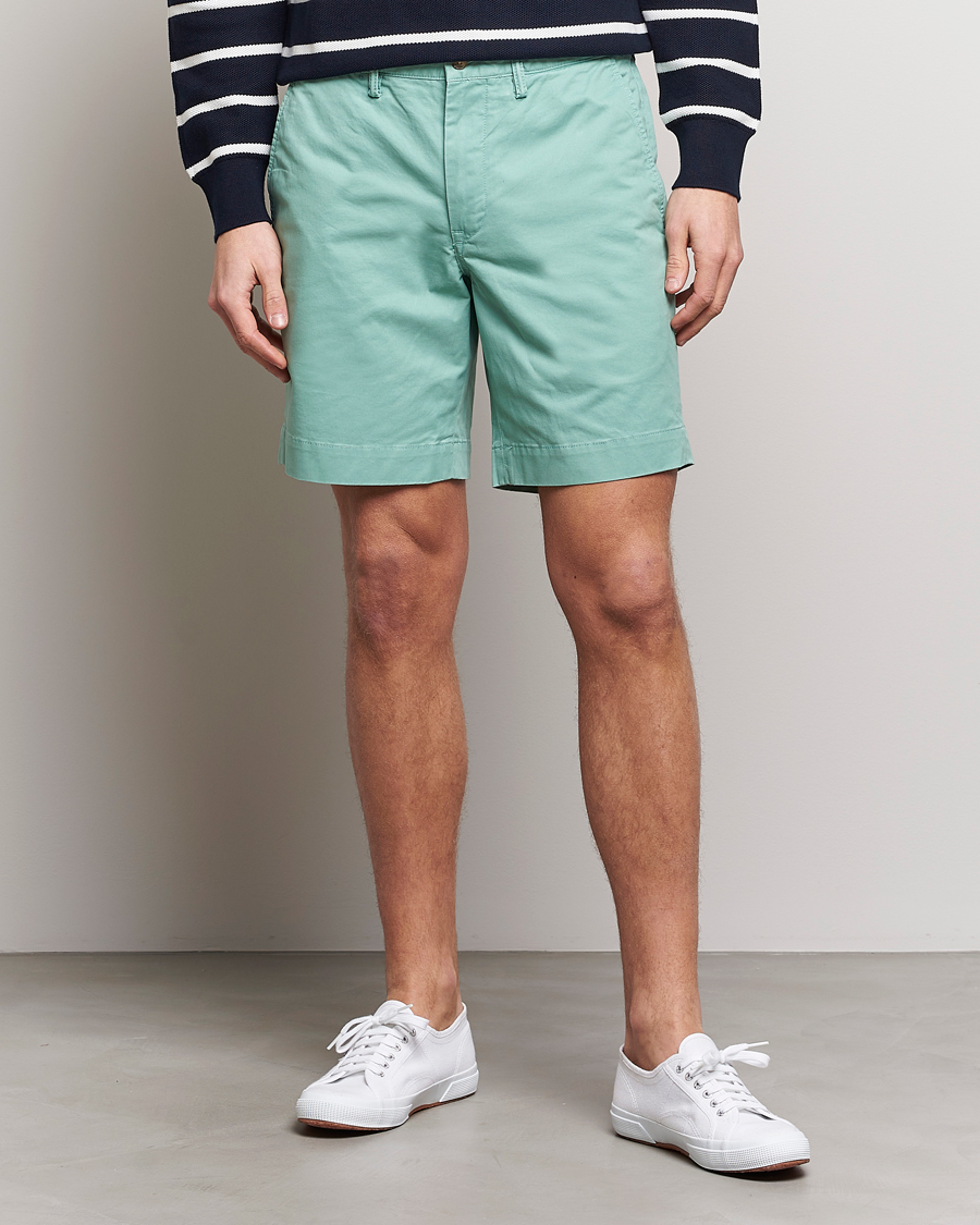 Homme | Shorts | Polo Ralph Lauren | Tailored Slim Fit Shorts Faded Mint