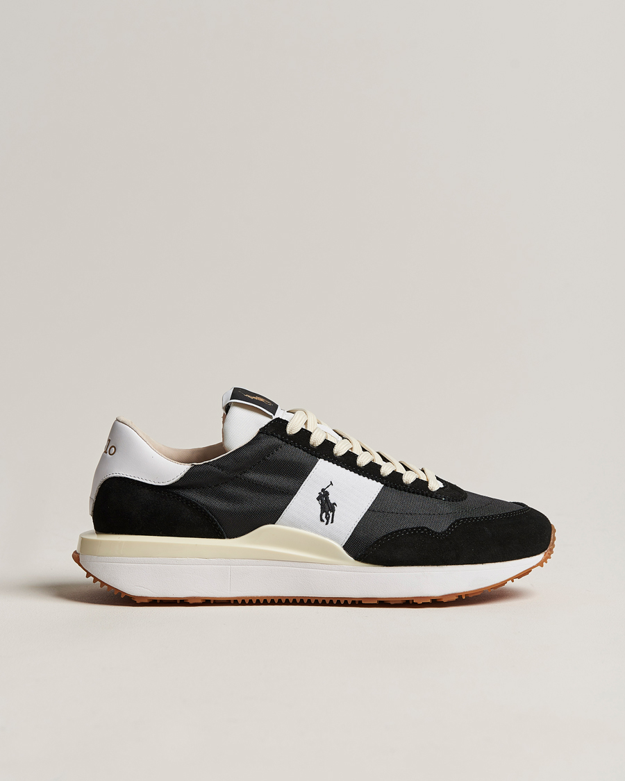 Homme | Polo Ralph Lauren Train 89 Running Sneaker Black | Polo Ralph Lauren | Train 89 Running Sneaker Black