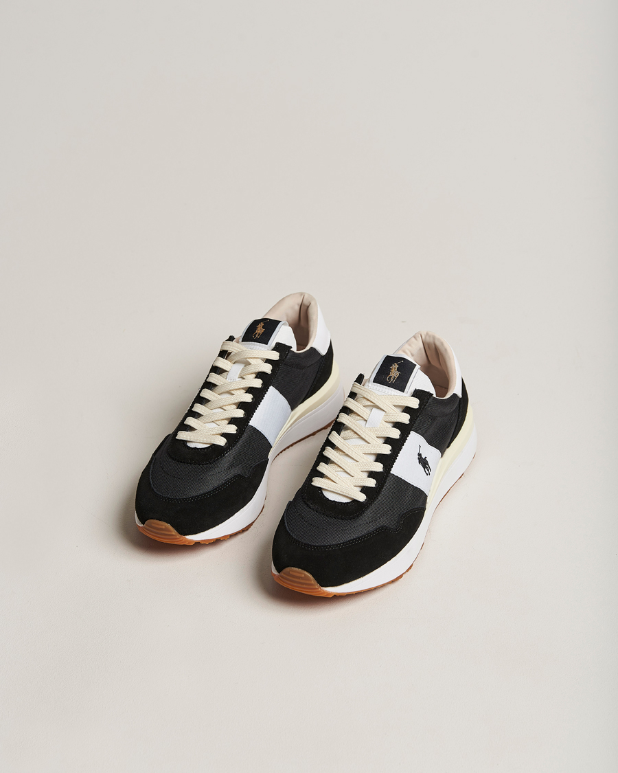 Homme | Polo Ralph Lauren Train 89 Running Sneaker Black | Polo Ralph Lauren | Train 89 Running Sneaker Black