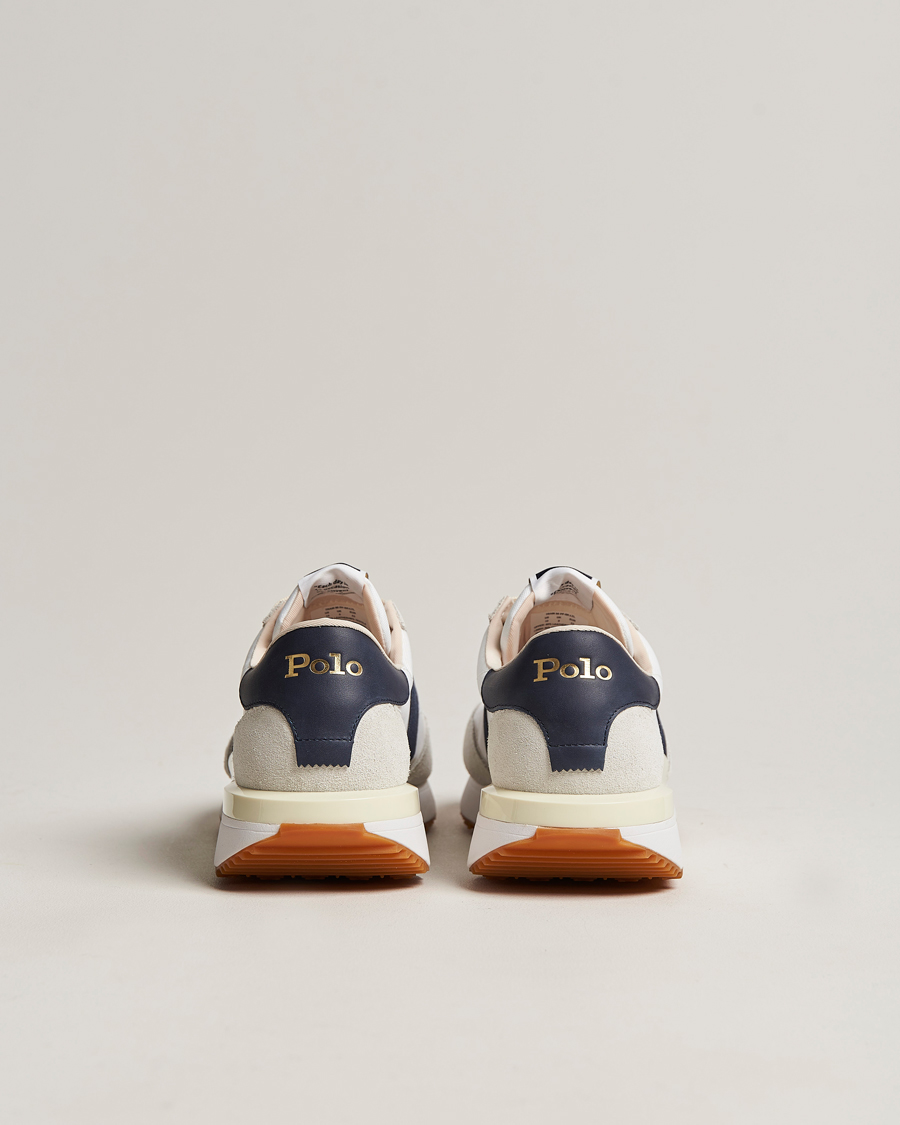 Homme | Polo Ralph Lauren Train 89 Running Sneaker White/Hunter Navy | Polo Ralph Lauren | Train 89 Running Sneaker White/Hunter Navy