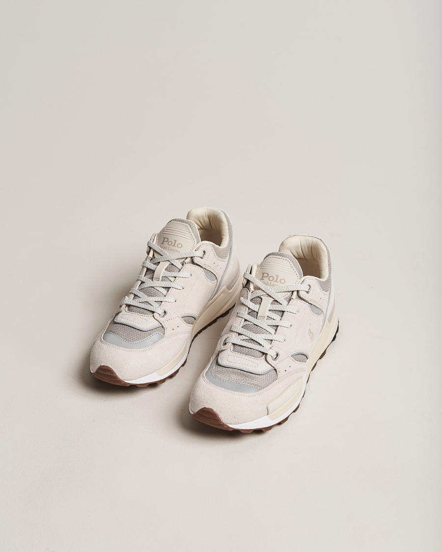 Homme | Polo Ralph Lauren Trackstr 200 Running Sneaker Dove Grey | Polo Ralph Lauren | Trackstr 200 Running Sneaker Dove Grey