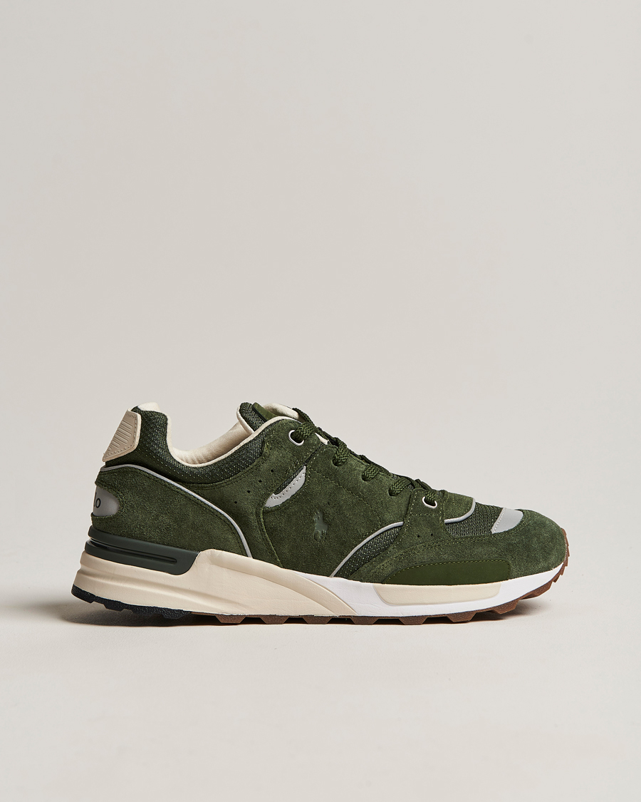 Homme | Trackstr 200 Running Sneaker Drab | Polo Ralph Lauren | Trackstr 200 Running Sneaker Drab