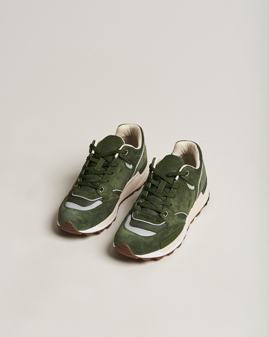 Homme | Trackstr 200 Running Sneaker Drab | Polo Ralph Lauren | Trackstr 200 Running Sneaker Drab