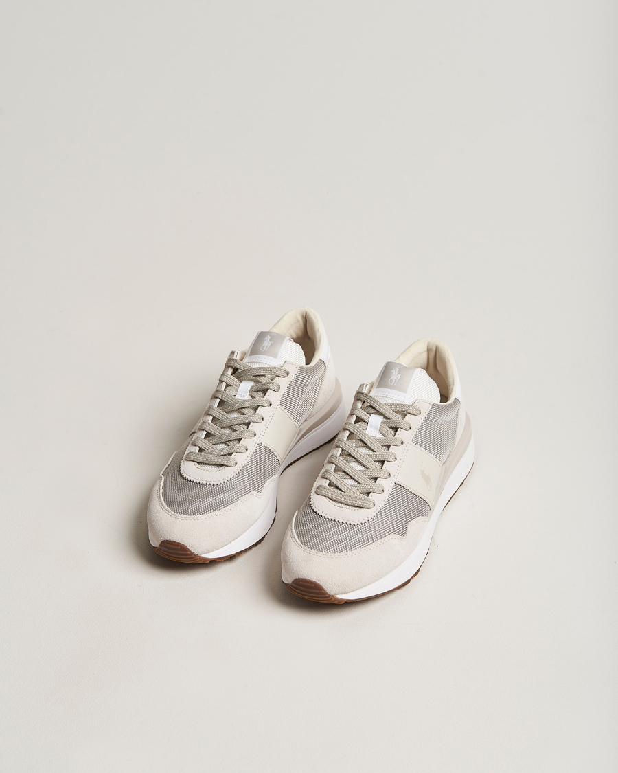 Homme | Polo Ralph Lauren Train 89 Running Sneaker Dove Grey | Polo Ralph Lauren | Train 89 Running Sneaker Dove Grey