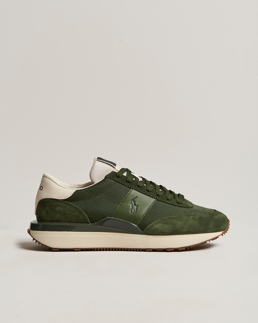 Homme | Train 89 Running Sneaker Classic Drab | Polo Ralph Lauren | Train 89 Running Sneaker Classic Drab