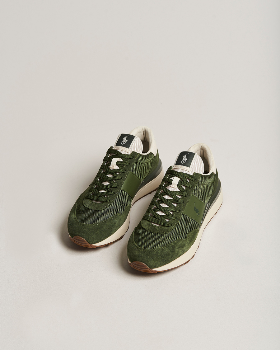 Homme | Train 89 Running Sneaker Classic Drab | Polo Ralph Lauren | Train 89 Running Sneaker Classic Drab