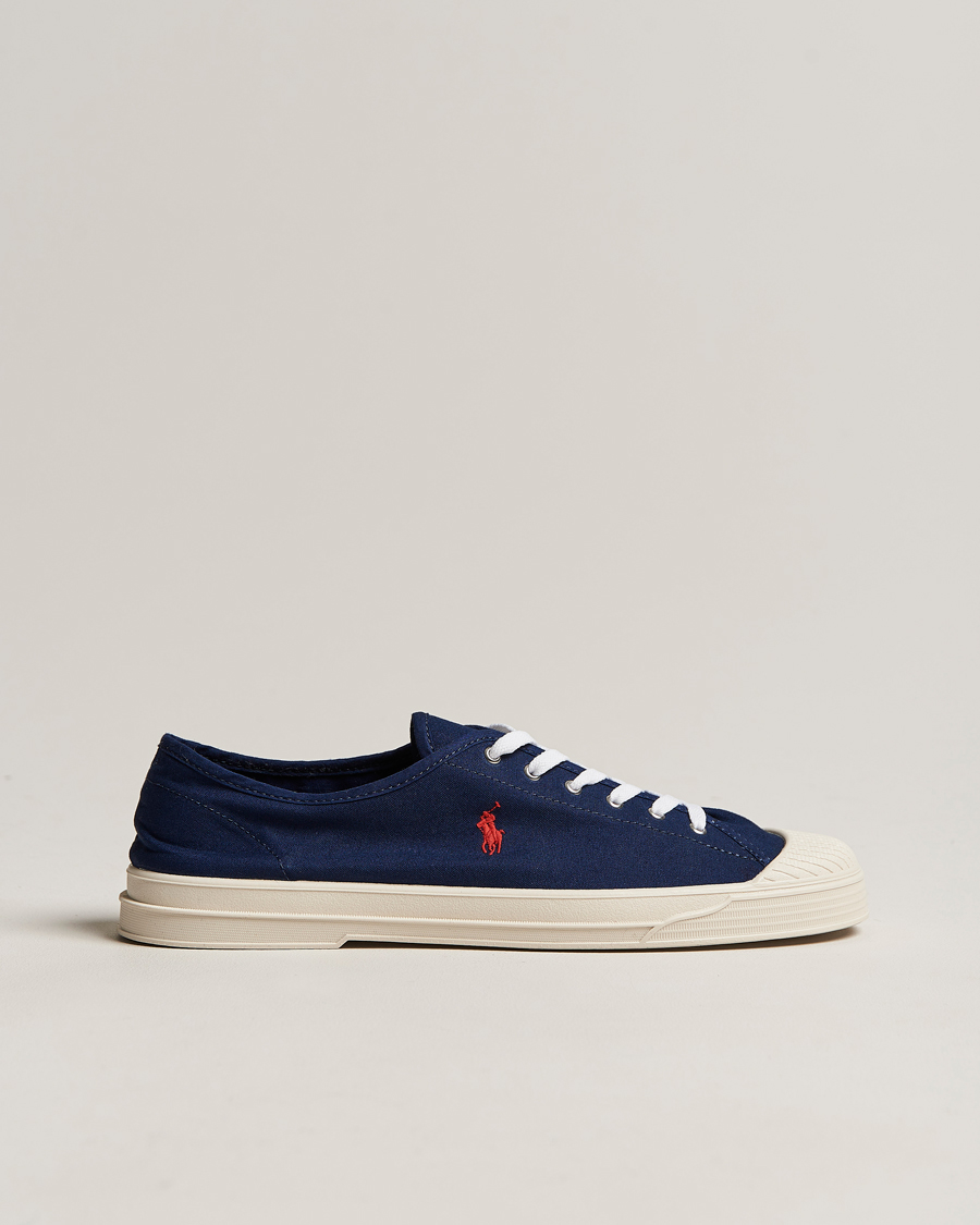 Homme | Polo Ralph Lauren Paloma Canvas Sneaker Newport Navy/Red | Polo Ralph Lauren | Paloma Canvas Sneaker Newport Navy/Red