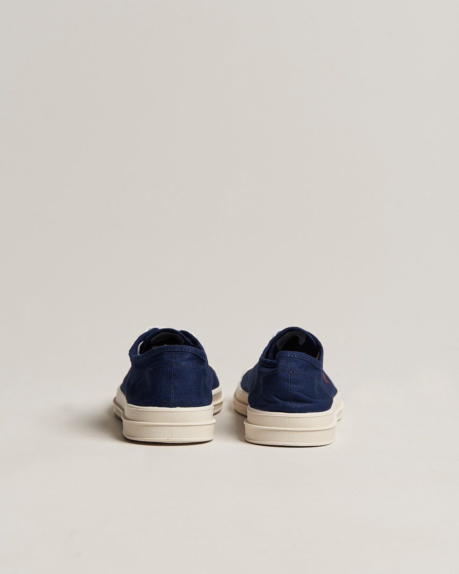 Homme | Polo Ralph Lauren Paloma Canvas Sneaker Newport Navy/Red | Polo Ralph Lauren | Paloma Canvas Sneaker Newport Navy/Red