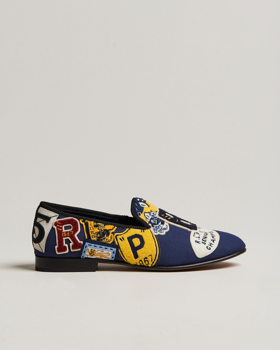 Homme | Polo Ralph Lauren Paxton Slipper Navy | Polo Ralph Lauren | Paxton Slipper Navy